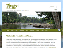 Tablet Screenshot of jungleresortpingpe.com